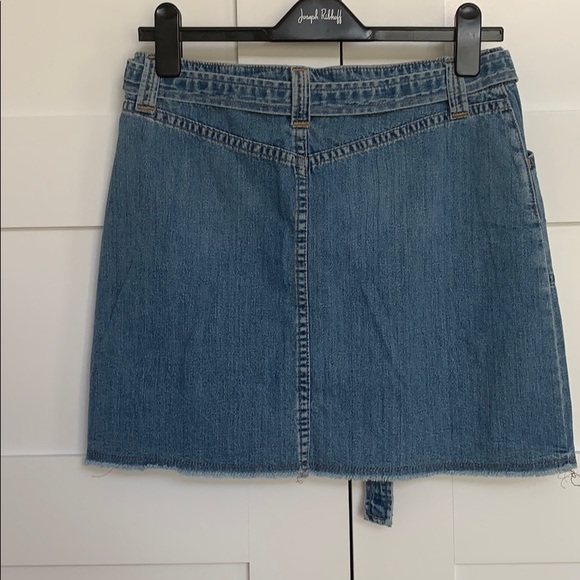 Vintage Levi’s Denim High Waist Short Skirt - Picture 5 of 7